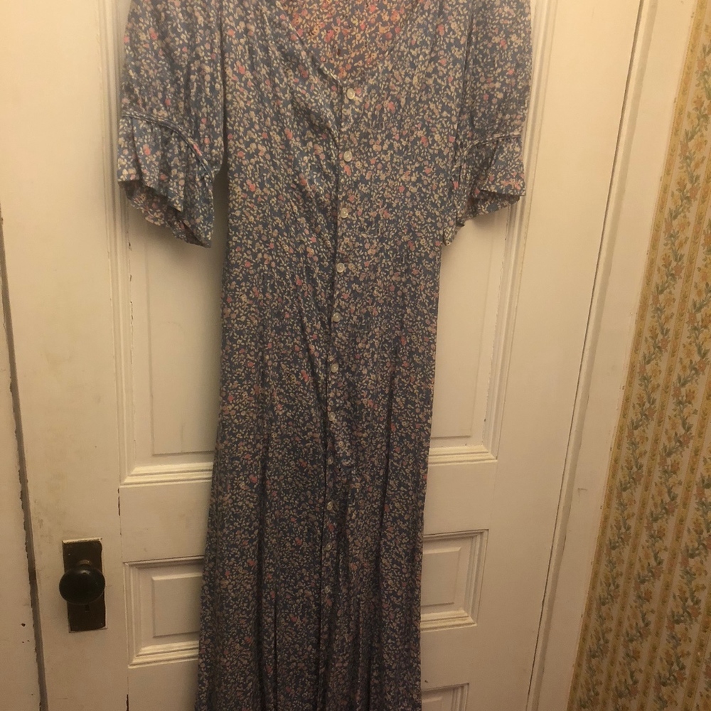 The Lennon Dress | Dusk Calico | XS